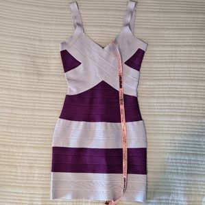 House if CB/Celeb Boutique body on bandage dress.